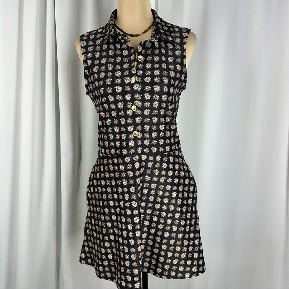 Smith‎ And Quinn Hedy Mini Dress Sz S Scarf Flora Pockets Stretch Sporty Preppy